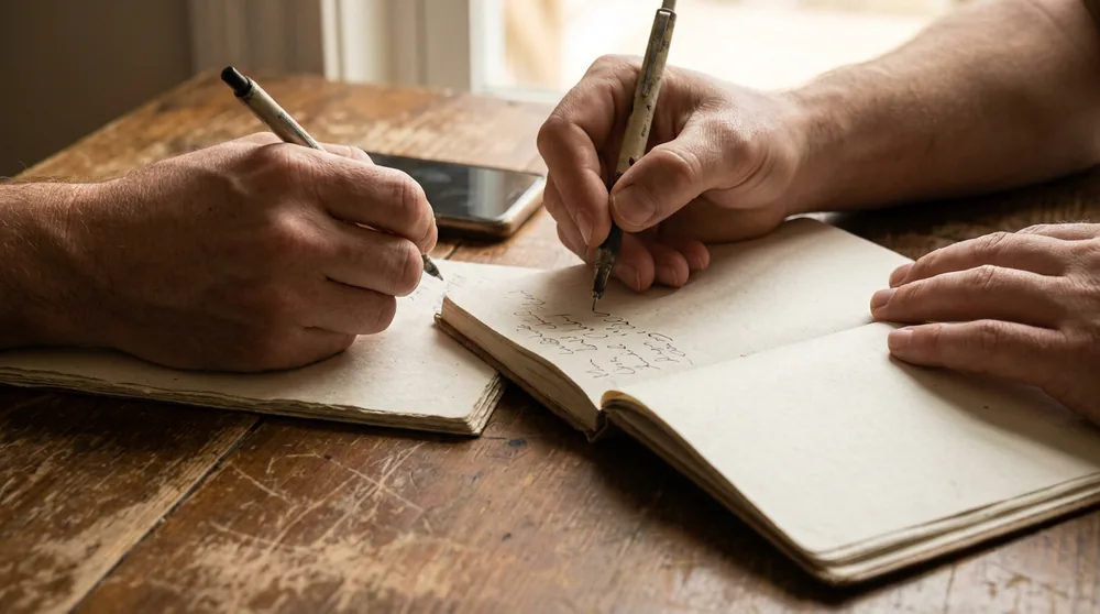 Prise de notes lors du premier appel